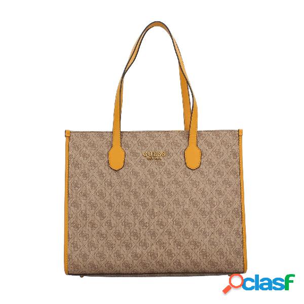 Borsa Shopping in ecopelle - Beige / TU