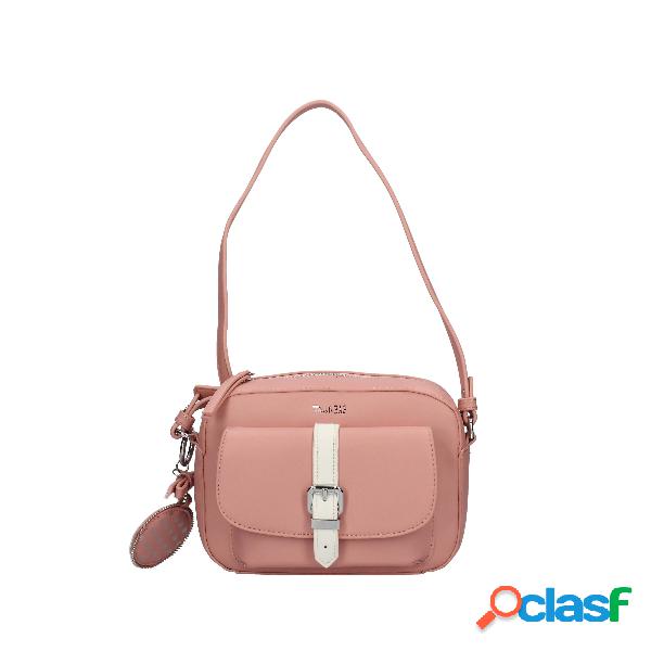 Borsa a tracolla con tracolla regolabile - Rosa / TU
