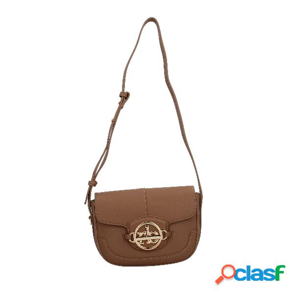 Borsa a tracolla in ecopelle - Beige / TU