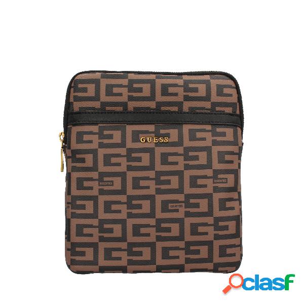 Borsa a tracolla in ecopelle - Marrone / TU