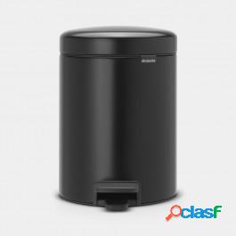 Brabantia Pedal Bin Newicon 2 x 2 Litre - Matt Black