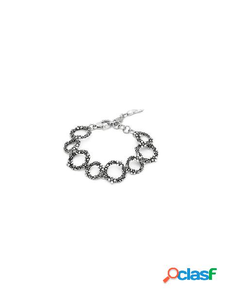 Bracciale GIOVANNNI RASPINI Millefiori in argento 925 11699