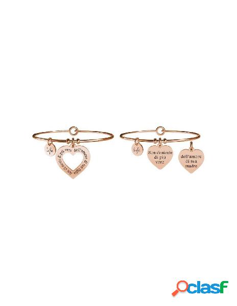 Bracciale KIDULT FAMILY acciaio 316L - 731099 MAMMA-FIGLIA