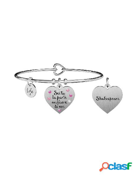 Bracciale KIDULT FAMILY in acciaio 316L 731874 Sei tu..