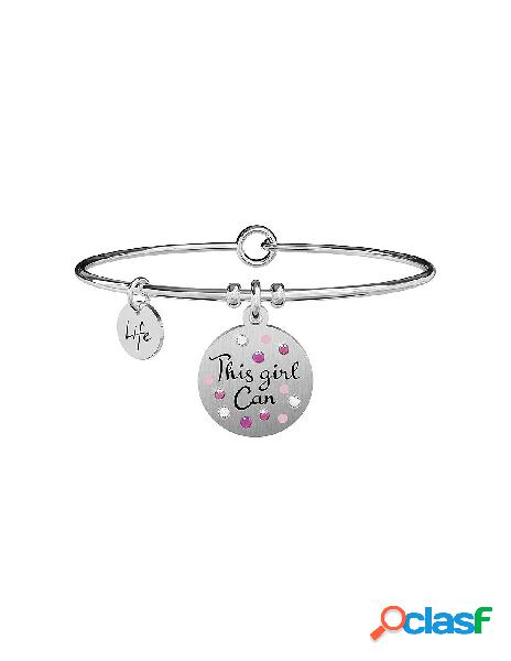 Bracciale KIDULT PHILOSOPHY in acciaio 316L 731894 This girl