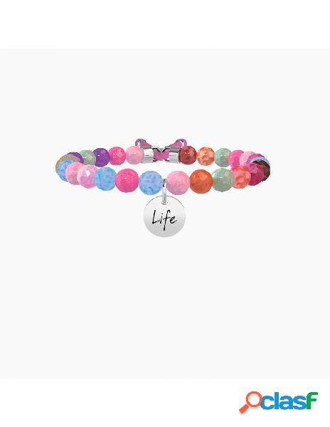 Bracciale KIDULT SYMBOLS 231533 Agata Multicolor - Fantasia