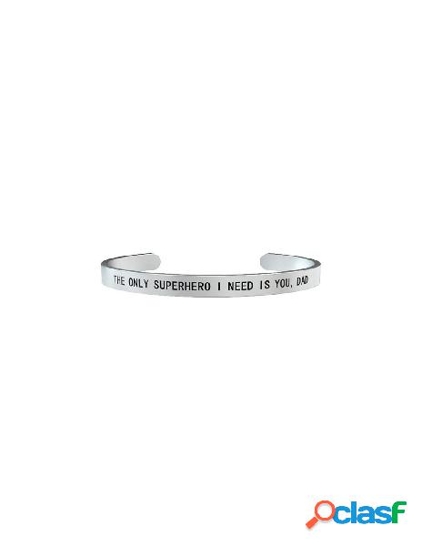 Bracciale KIDULT UOMO FAMILY in acciaio 316L - 731163 The