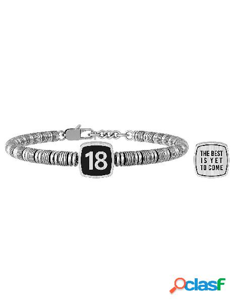 Bracciale KIDULT UOMO SPECIAL MOMENTS in acciaio 316L 732062