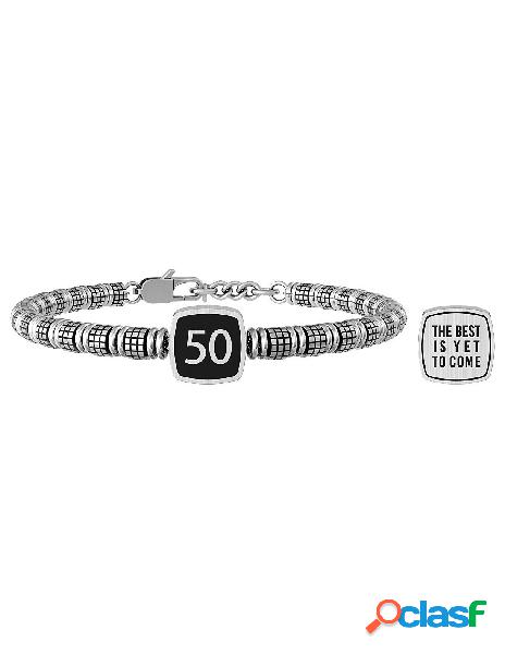 Bracciale KIDULT UOMO SPECIAL MOMENTS in acciaio 316L 732066