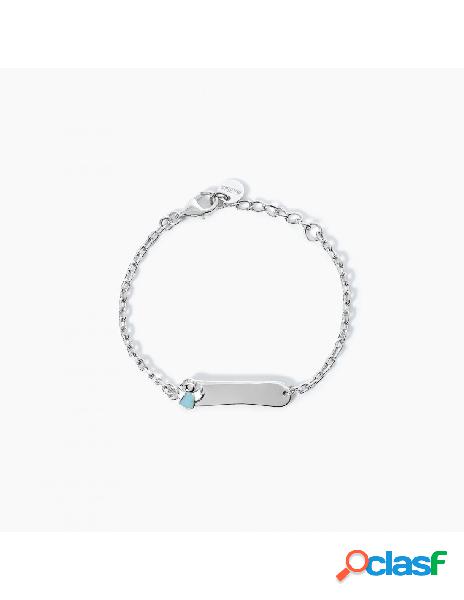Bracciale MABINA in argento 925 Angelo con targhetta 533600