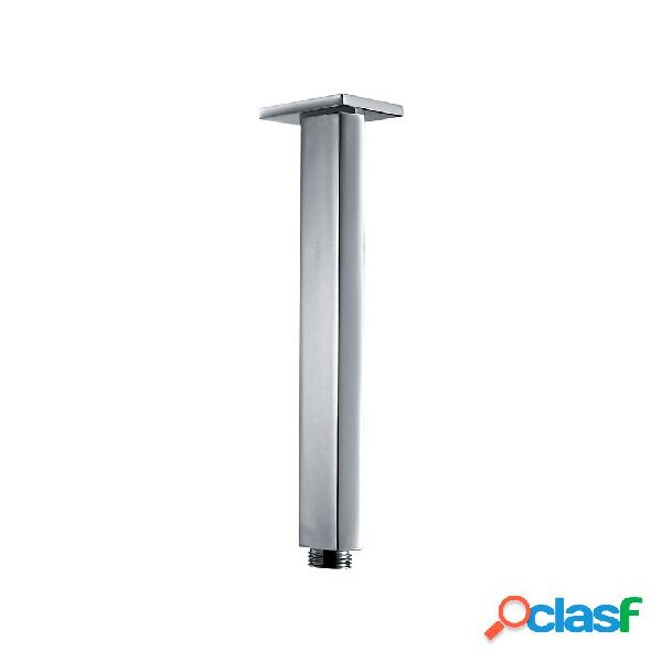 Braccio doccia per soffione quadrato a soffitto in ottone by