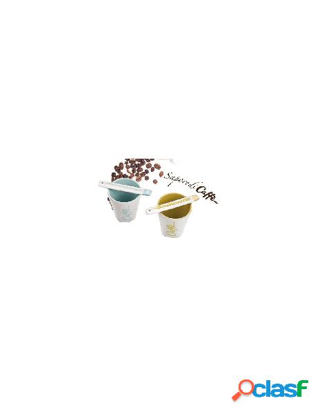 Brandani - brandani set 2 tazzine da caffè "sapore di
