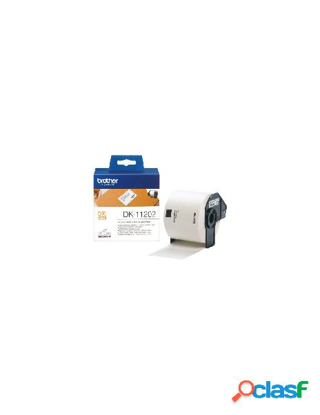Brother - rotolo etichettatrice brother dk11202 dk tape 300