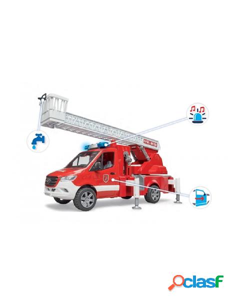 Bruder - camion mb sprinter vigili del fuoco con pompa a