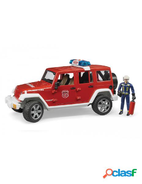 Bruder - jeep rubicon dei pompieri bruder