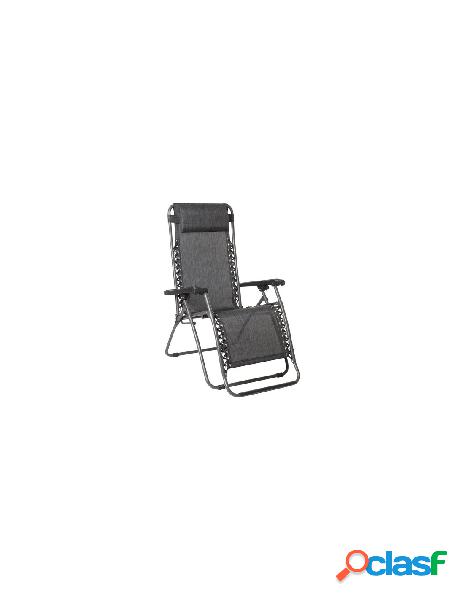 Brunner - sedia sdraio brunner 0404067n c67 swan skye grigio