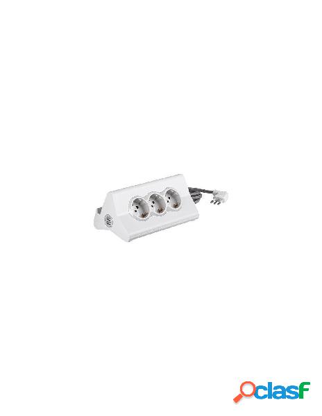 Bticino - multipresa tavolo bticino s3713dbu bianco
