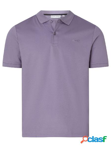 CALVIN KLEIN Polo a maniche corte slim fit Viola