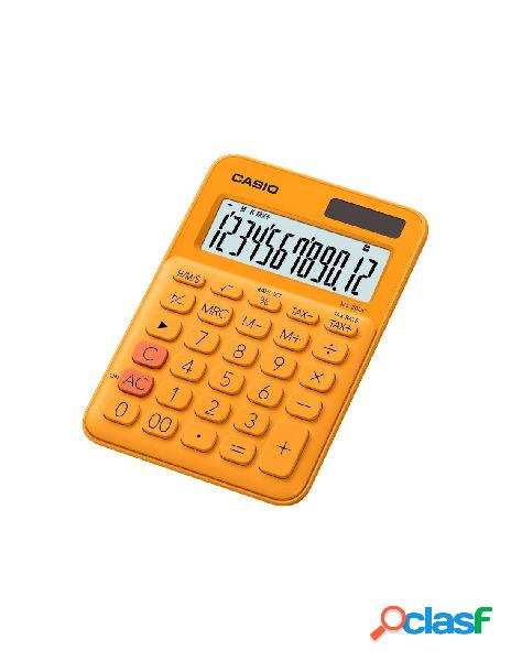 Calcolatrice 12 cifre colore arancione