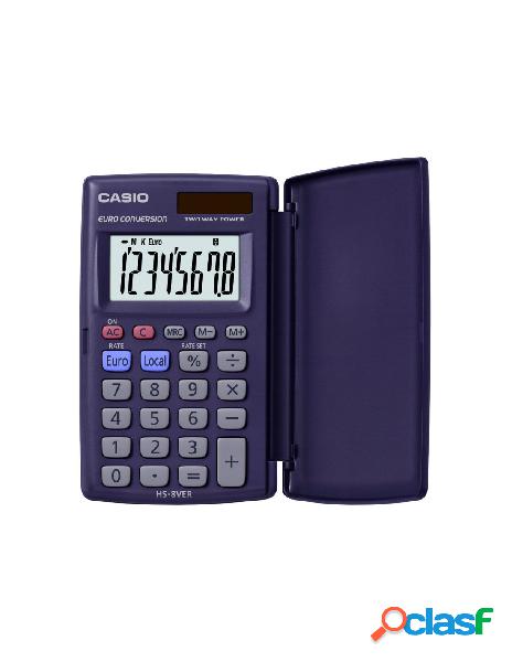 Calcolatrice semplice 8 cifre con custodia