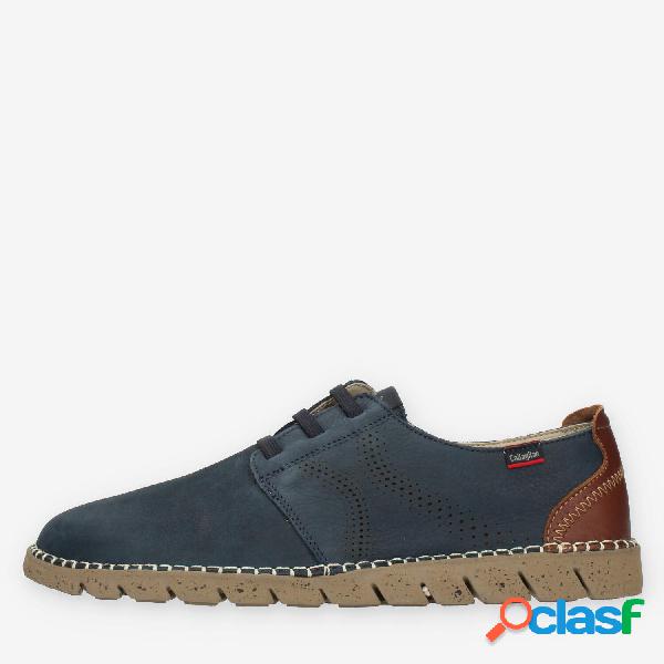 Callaghan Gump Polacchine basse da uomo blu