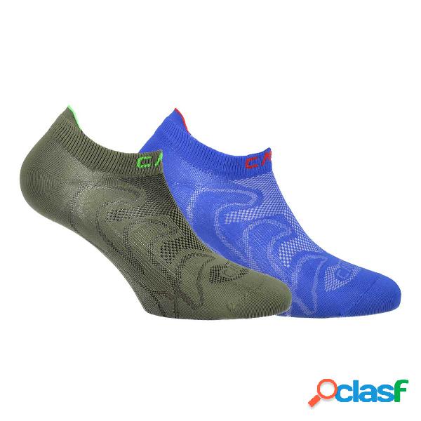 Calze Cmp ultralight (Colore: avocado-blu elettrico, Taglia:
