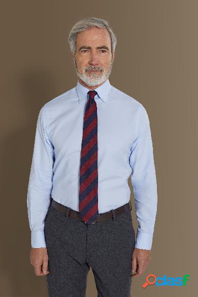 Camicia uomo button down tessuto oxford super leggero