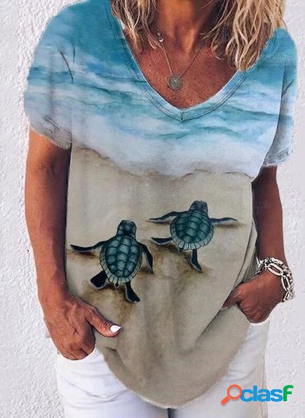 Camicie & Top Maniche Corte Casuale
