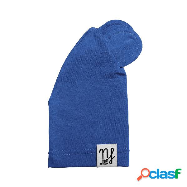 Cappellino Teddy Nannafrufrù Blu Royal mis. S