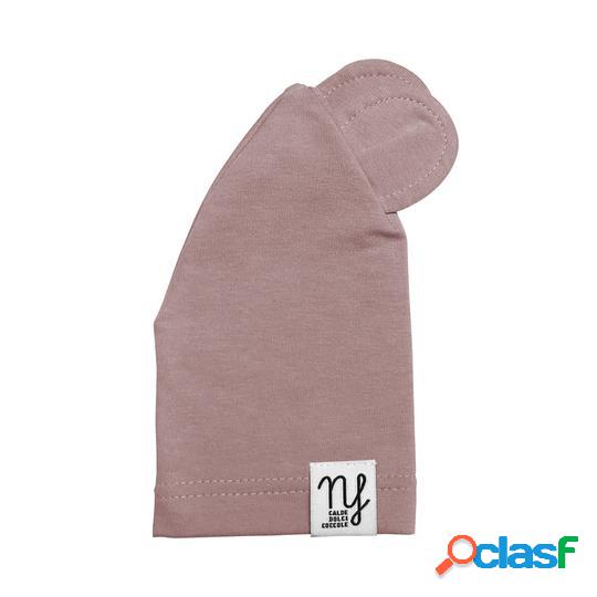 Cappellino Teddy Nannafrufrù Rosa Antico mis.L