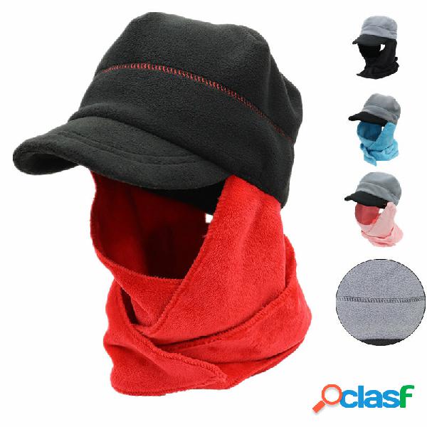 Cappello invernale caldo Uomo Donna Berretto antivento con
