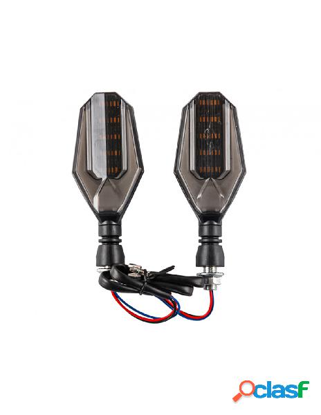 Carall - 2 indicatori di direzione lampada frecce led per