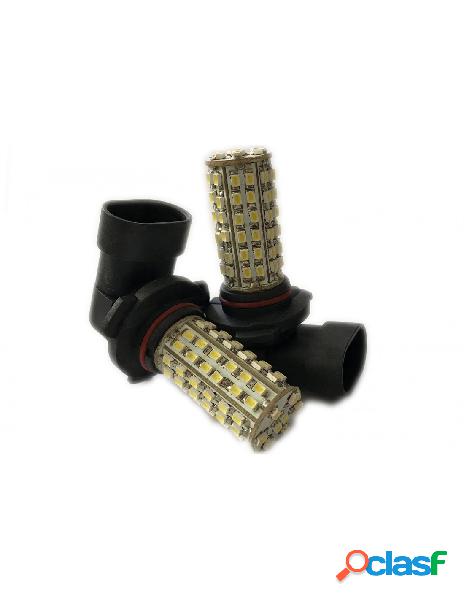 Carall - coppia 2 lampade led hb3 9005 hb4 9006 con 80 smd