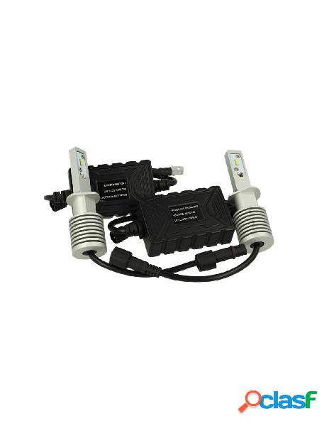 Carall - kit full led canbus h1 30w slim 12v 24v dissipatore