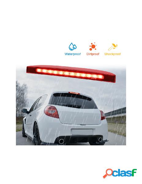 Carall - kit luce terzo stop a led singolo rosso per renault