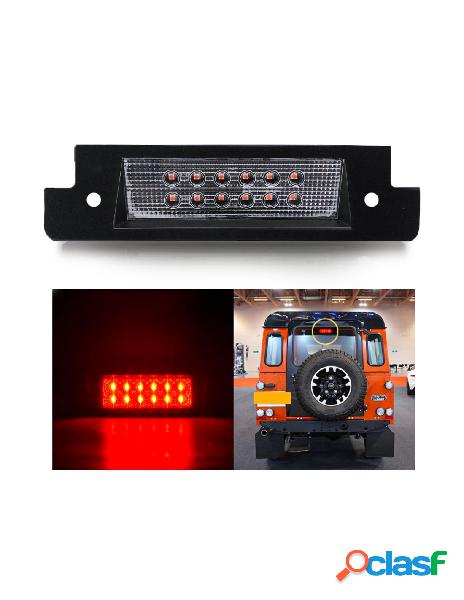 Carall - kit luce terzo stop a led singolo trasparente per