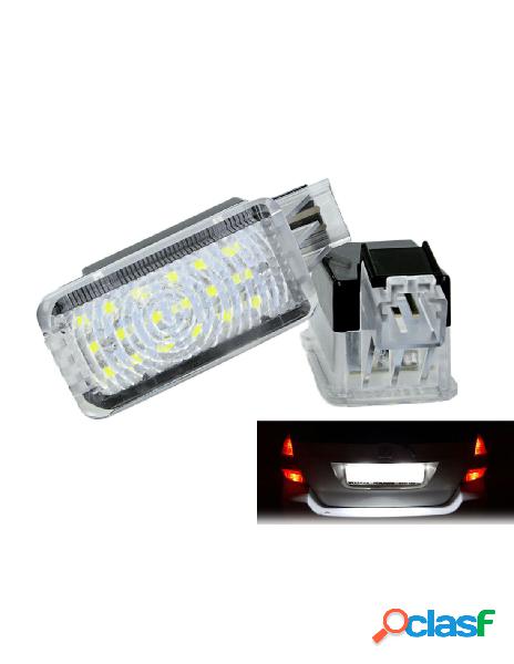Carall - kit luci targa led acura zdx tlx tl rlx mdx 12v 5w