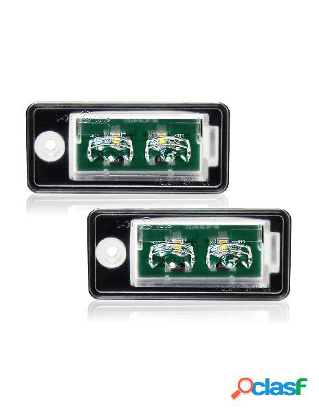 Carall - kit luci targa led audi q7 a4 a3 a8 a6 s6 canbus