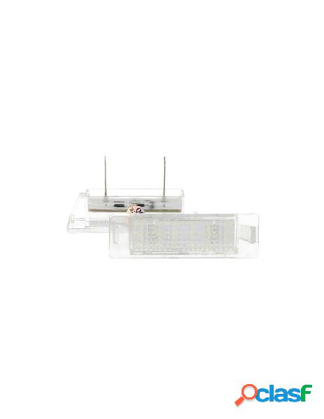 Carall - kit luci targa led opel astra f calibra vauxhall mk