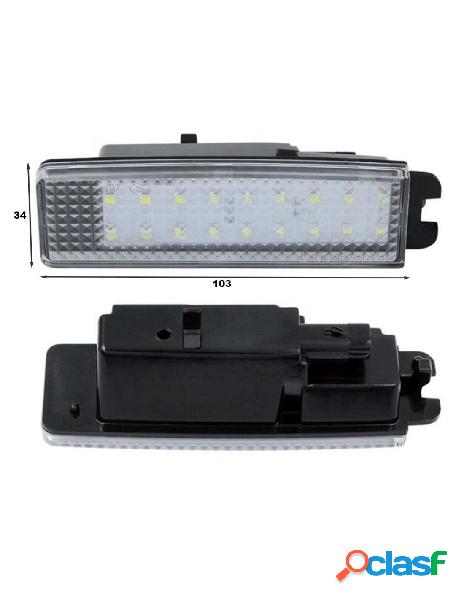 Carall - kit luci targa led toyota j200 land cruiser lexus