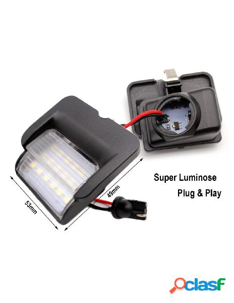 Carall - kit luci targa led vw polo 6n 1994-1999 canbus no