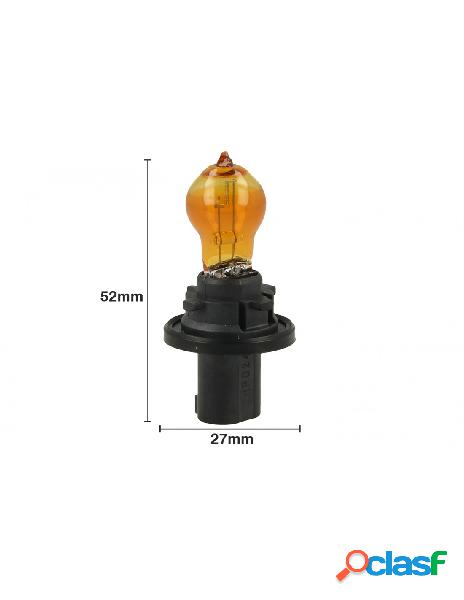 Carall - lampada alogena hpc24wy 12v 24w amber compatibile