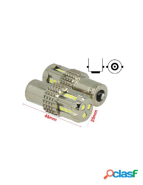 Carall - lampada led ba15s 1156 p21w 12v 45w canbus luci