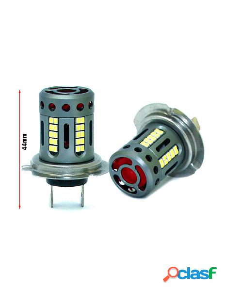 Carall - lampada led h7 px26d 12v 21w canbus bianco con