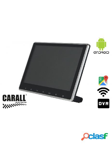 Carall - poggiatesta monitor android 7,1 wifi 3g blutooth