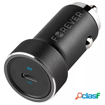 Caricabatteria da Auto Veloce Forever CC-06 - USB-C, 20W -