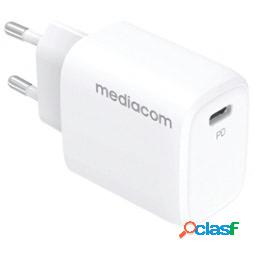 Caricatore da muro - 20 W - porta USB Type-C - Mediacom