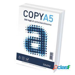 Carta Copy - A5 - 80 gr - bianco - Favini - conf. 500 fogli