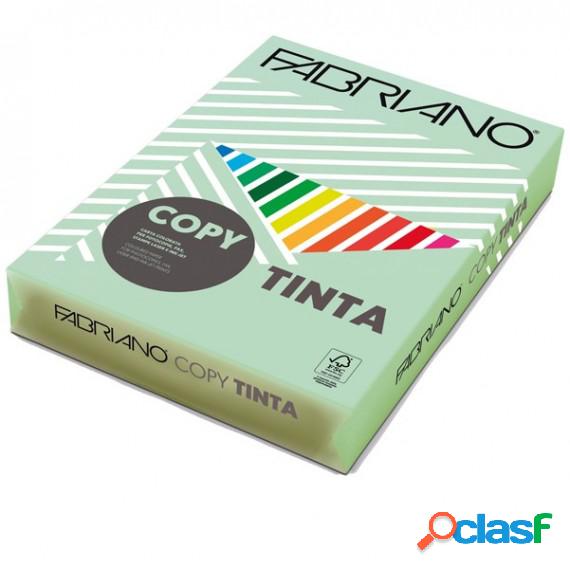 Carta Copy Tinta - A4 - 80 gr - colore tenue verde chiaro -