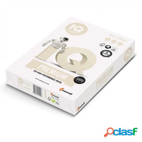 Carta IQ Premium - A4 - 120 gr - bianco - Mondi - conf. 250